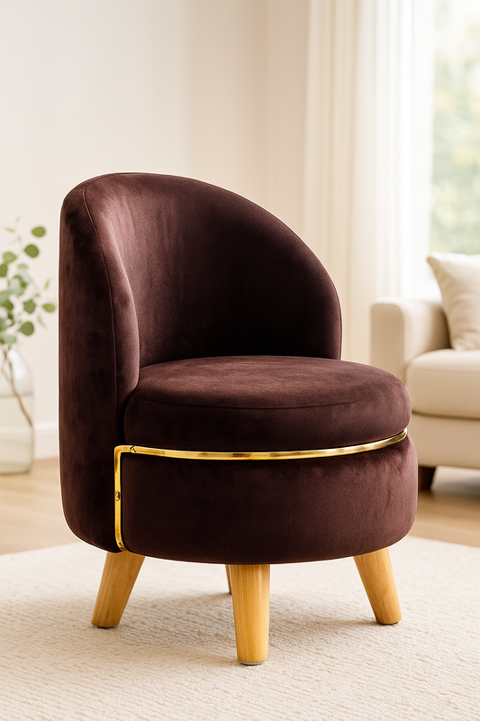 Baby Belleza Chair- Coffee Brown