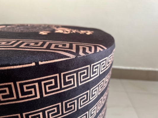 Versace Printed Ottoman Stool